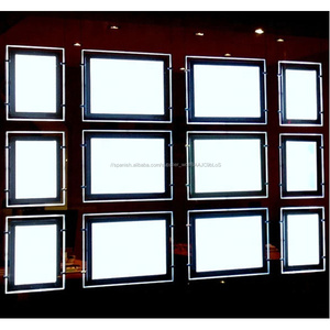 Nuevo diseño ferrocarril colgando de la ventana de la tienda pantalla accesorios <span class=keywords><strong>inmobiliaria</strong></span> signo marco - Product Image 3
