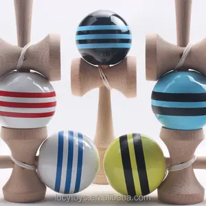 Groothandel Traditionele Houten Kendama Japanse Speelgoed