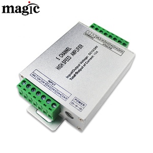 Rgbwc RGB kép trắng CCT <span class=keywords><strong>LED</strong></span> Strip 5 kênh Repeater khuếch đại - Product Image 3