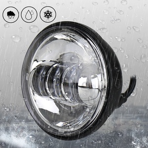 OVOVS Nhà Sản Xuất Tùy Chỉnh Chrome/Đen 12V <span class=keywords><strong>30W</strong></span> Xe Máy Xe Đạp 4.5 Inch Lái Xe Ánh Sáng <span class=keywords><strong>Led</strong></span> Sương Mù Ánh Sáng Đối Với Harley - Product Image 4