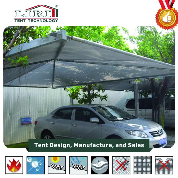 Groothandel Aluminium Hoge Kwaliteit Carport Tent, Auto Onderdak Tent Leverancier