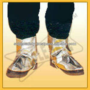 Chaussures de sécurité incendie de pompier antistatiques de haute qualité bottes de lutte contre l'incendie aluminisées avec livraison directe d'usine - Product Image 2