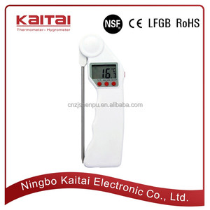 Numérique lcd affichage pliage viande <span class=keywords><strong>cuisine</strong></span> de poche en acier inoxydable longue sonde cuisson des aliments thermomètre - Product Image 4