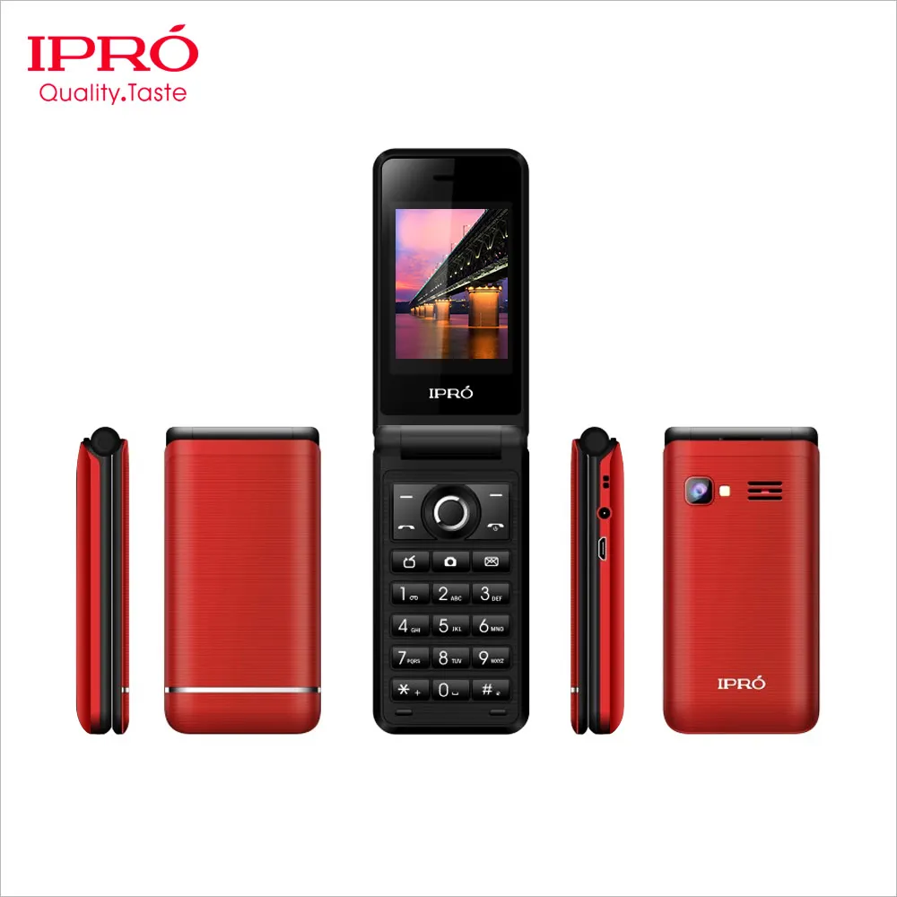 Slim Flip Ponsel Gsm Dual Sim 4 Band Ponsel