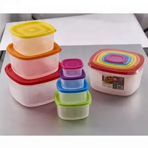 Plastic Regenboogschaalset