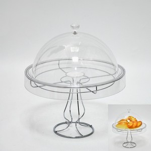 Placa de compartimento de acrílico transparente para aperitivos - Product Image 3