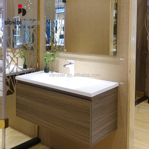 Meilleure vente Design d'usine Armoire de toilette de salle de bain classique avec rangement mural en bois imperméable à l'eau à prix réduit - Product Image 4