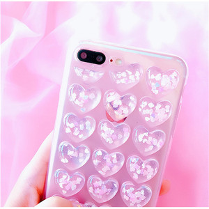 3D cuori glitter paillettes cassa del telefono delle cellule ragazze come <span class=keywords><strong>caso</strong></span> sveglio per <span class=keywords><strong>il</strong></span> iphone 6 6 s - Product Image 5