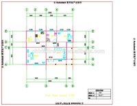 Estructura de acero prefabricada, construcción de dibujos arquitectónicos