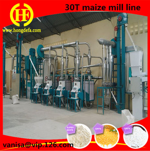Chine Fournisseur D'or Pour 30 T/<span class=keywords><strong>24</strong></span> <span class=keywords><strong>H</strong></span> Maïs Maïs Moulin À Farine Machine Populaire sur <span class=keywords><strong>le</strong></span> Marché en Afrique - Product Image 2