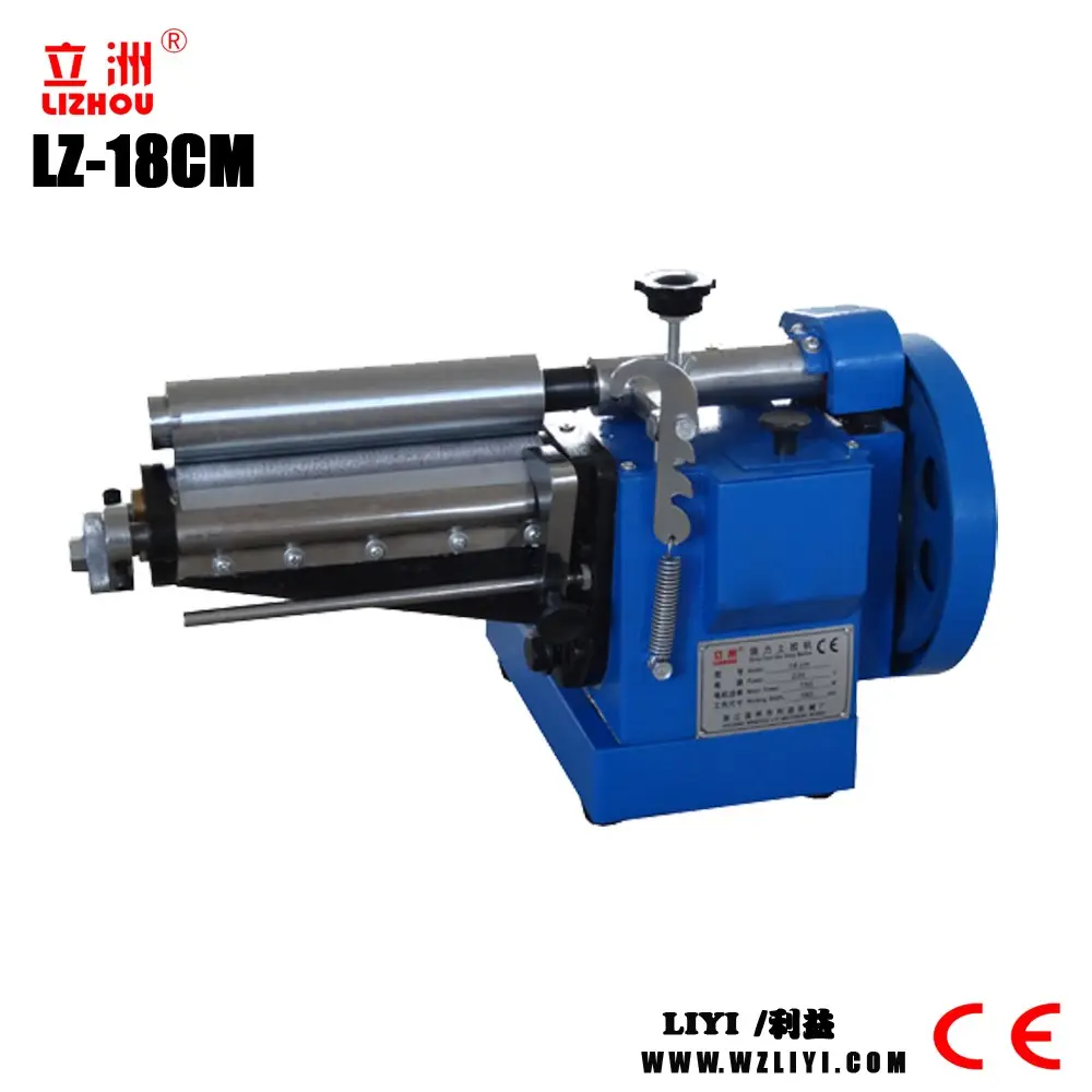 LZ-18cm Küçük Mavi Güçlü Kuvvet ile Gumming Makinesi düşük fiyat