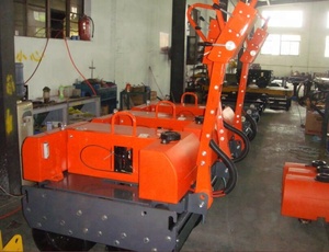 Machine à rouler pour vélo de route à <span class=keywords><strong>essence</strong></span>/diesel, compact, prix, double tambour, vibrateur, rouleau de route - Product Image 5