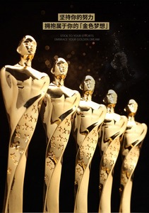 Fashional oro <span class=keywords><strong>Oscar</strong></span> pequeño hombre metal <span class=keywords><strong>trofeo</strong></span> <span class=keywords><strong>de</strong></span> cristal en forma <span class=keywords><strong>de</strong></span> humanos Premio <span class=keywords><strong>trofeo</strong></span> - Product Image 3
