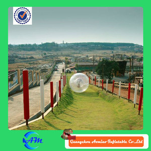 Hot niños y adultos bola inflable del zorb, precio barato bola de heno - Product Image 5