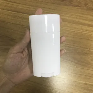 SRS wholesale 15g 50g 75g empty plastic stick deodorant bottle container for sale and PP small gel white tube packaging filling