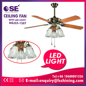 China alibaba proveedor ventilador de techo <span class=keywords><strong>sin</strong></span> luz Potente motor con rodamientos de bolas dobles - Product Image 3