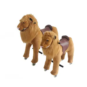 Oferta especial del último día, Animal León, juguete de Joy Ride, Animal grande, <span class=keywords><strong>caballo</strong></span> de poni - Product Image 2
