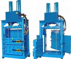 500Kg Hydraulic Limbah Kertas Baling Packing Mesin | Digunakan Pakaian Bale Press Mesin Karton Baling Press Mesin