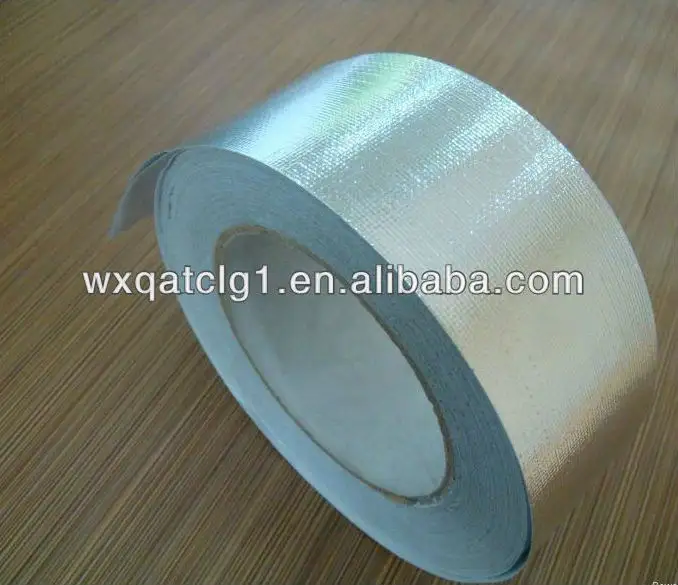 アルミニウムfoiガラス繊維布テープ、難燃性
