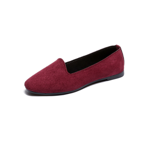 UP-0570D nouveau modèle 42 43 grande <span class=keywords><strong>taille</strong></span> fantaisie femmes décontracté sans lacet chaussures plates dame - Product Image 2
