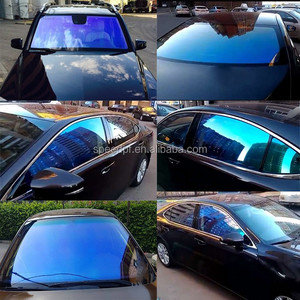 <span class=keywords><strong>Pellicola</strong></span> per Finestrini Auto con Alta Reiezione IR, VLT 72%, Controllo Solare Camaleonte Blu - Product Image 5