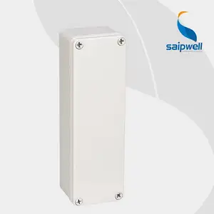 DS-AG-0825-1 80*250*85 Wiring Connection Box ABS Grey Plastic Enclosure Saip Saipwell Electrical Junction Box IP66