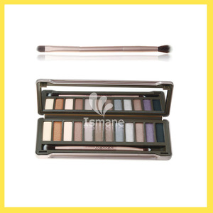 Alta calidad 12 colores paleta de sombra de ojos con <span class=keywords><strong>el</strong></span> cepillo de etiqueta privada - Product Image 1