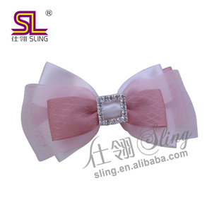 مشابك شعر كبيرة للنساء شريط تجميل كوري قوس زهور ورد مع مشابك شعر - Product Image 4