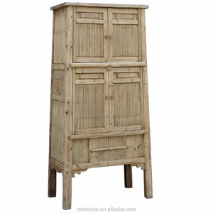 Antico cinese camera da letto <span class=keywords><strong>in</strong></span> legno naturale armadio armadio di <span class=keywords><strong>bambù</strong></span> - Product Image 2