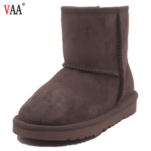 AN-CF-027 venta superior fabricante lindo niños botas zapatos de <span class=keywords><strong>la</strong></span> nieve, Invierno botas de piel en stock - Product Image 4
