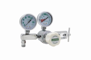 Regulador de Presión de Oxígeno Médico ATFR de Doble Manómetro con Medidor de Flujo, Estilo Occidental - Product Image 3