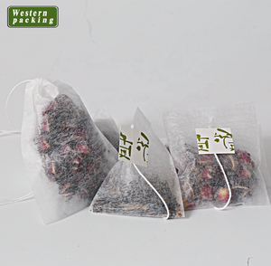 Biodegradabile Triangolo <span class=keywords><strong>Bustina</strong></span> <span class=keywords><strong>di</strong></span> tè con bustine <span class=keywords><strong>di</strong></span> tè vuote - Product Image 5