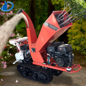 中国製工業用ドラムディーゼルエンジンPTOウッドシュレッダー/ウッドチッパー機械 - Product Image 3