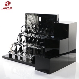 Sedex Factory Custom <span class=keywords><strong>Made</strong></span> Retail Nieuwe Acryl Horloge Display Stand Set - Product Image 3
