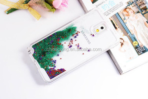 Cho Note4 Dễ Thương Lỏng Long Lanh Cát Sao Trường Hợp Đối Với Samsung Galaxy Lưu Ý 4 N910 Pha Lê Rõ Ràng Điện Thoại Trở Lại Bìa Coque Cát Lún - Product Image 3