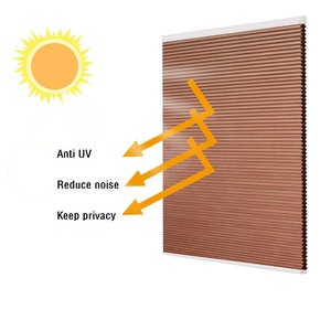 Persiana eléctrica plisada extra grande para ventana - Product Image 6