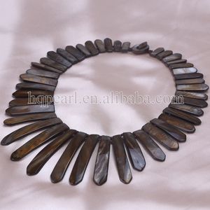 Pure <span class=keywords><strong>Handmade</strong></span> Nước Ngọt Shell <span class=keywords><strong>Tribe</strong></span> Tuyên Bố Vòng Cổ Trang Sức Thời Trang Lady Vòng Cổ - Product Image 4