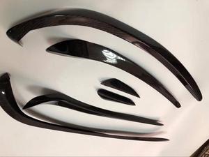 W176 <span class=keywords><strong>W117</strong></span> W218 W212 W207 CLS <span class=keywords><strong>CLA</strong></span> UN E grado di Auto In Fibra di Carbonio Lama D'aria Splitter - Product Image 2
