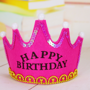 Chapeau <span class=keywords><strong>princesse</strong></span> <span class=keywords><strong>et</strong></span> <span class=keywords><strong>princesse</strong></span> avec led, <span class=keywords><strong>couronne</strong></span> d'anniversaire pour enfants - Product Image 2