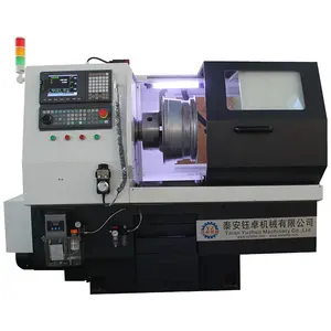 Di động CNC Máy Tiện Nhỏ Hợp Kim Bánh Xe Sửa Chữa Máy WRC20