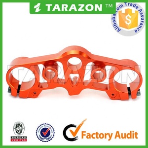 Aksesoris Sepeda Motor klem tiga atas aluminium - Product Image 3