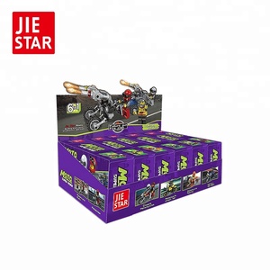 6 in 1 DIY puzzle military Motor kids toy block jie star - Product Image 2