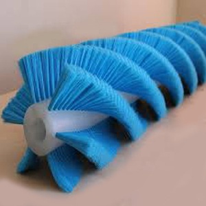 Brosse rotative à cylindre en spirale industrielle, convoyeur à bande, rouleau de nettoyage - Product Image 5