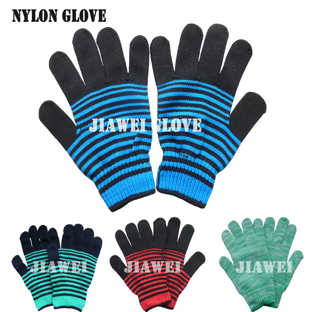 Симпатичные разноцветные нейлоновые перчатки/Guantes 072