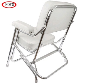 Foyo-silla plegable de aluminio, asiento de barco con marco de aluminio - Product Image 3