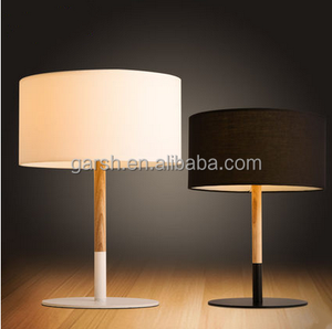 Bắc Âu Phong Cách Bàn Bằng Gỗ Đèn Với Vải Bóng Trang Trí Nội Thất Thanh Lịch - Product Image 2