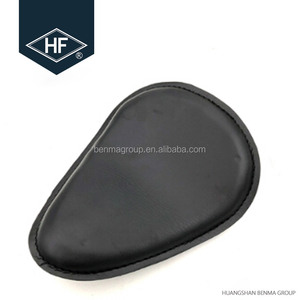 Buen Precio Bobber Sportster de helicóptero cráneo de cuero sintético <span class=keywords><strong>Solo</strong></span> de asiento de la motocicleta - Product Image 6