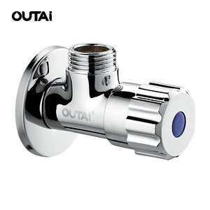 Rapide ouvert en laiton massif mur monté design lisse empêcher le poignée angle valve - Product Image 1