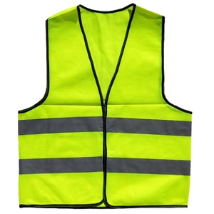 Chaleco reflectante amarillo y verde para correr - Product Image 1