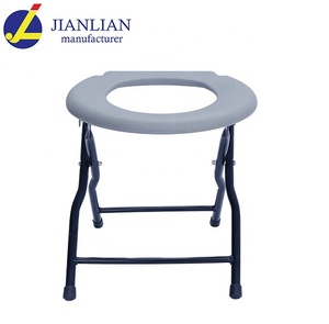 Potty for Adults Price Mobility Bath Knee Toilet Chair Bedside <strong>Commode</strong> JL898 Folding <strong>Portable</strong> <strong>Commode</strong> Toilet Chair for Elderly - Product Image 1